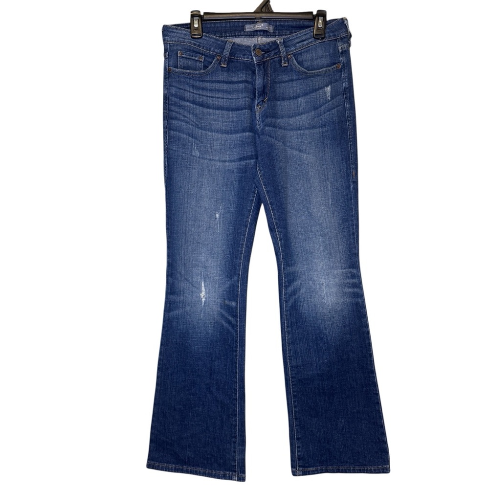 Women's Levi's‎ Mid Rise Boot 553 Denim Blue Jeans Size 6